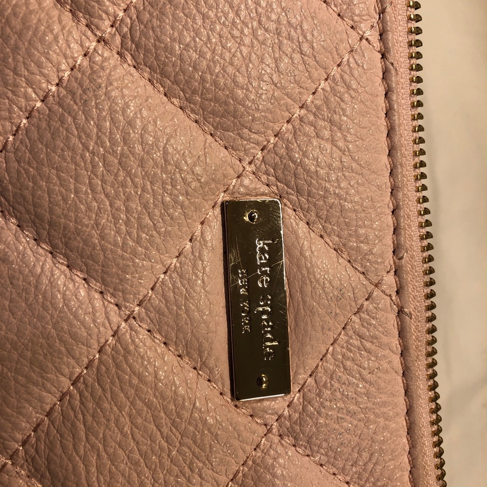 Kate spade shoulder bag pink hardly worn therefore excellent condition - Picture 8 of 11